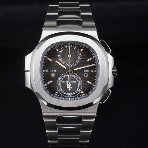 patek philippe nautilus travel time chronograph price|5990 1a nautilus price.